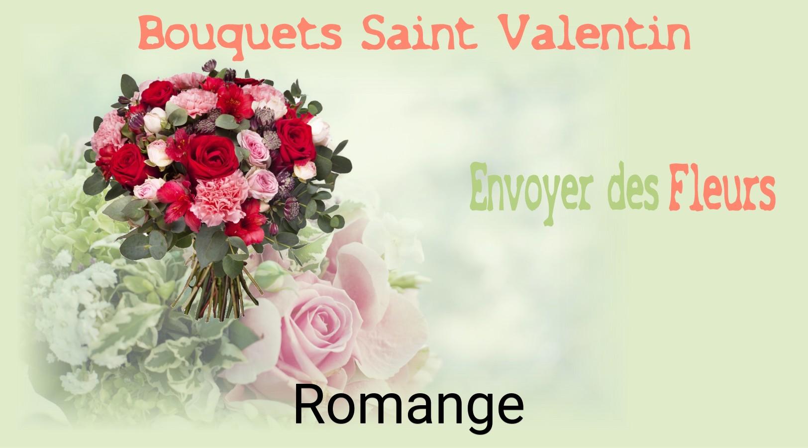 Roses de Saint-Valentin livrées à Romange